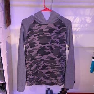 Camouflage Shirt Hoodie (perfect condition)